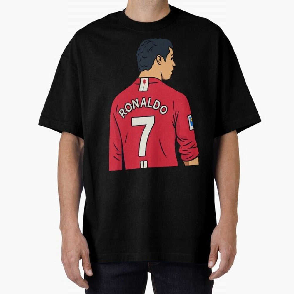 Cristiano Ronaldo Oversized T-Shirt Show Your Stadium Side during Global Football Passion for FIFA World Cup 2026 USA Canada Mexico, Driven by Mbappe and Neymar, Argentina and Brazil, Soccer Culture, Superstar Moments, National Team Dreams and