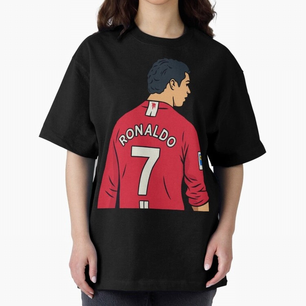 Cristiano Ronaldo Oversized T-Shirt Show Your Stadium Side during Global Football Passion for FIFA World Cup 2026 USA Canada Mexico, Driven by Mbappe and Neymar, Argentina and Brazil, Soccer Culture, Superstar Moments, National Team Dreams and