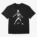 Retro Football Player Celebration Silhouette Artwork For Men And Gift For Soccer Fans Oversized T-Shirt Honor the Beautiful Game during FIFA World Cup 2026 Group Stage Spirit, with Argentina and Brazil, Cristiano Ronaldo, Haaland and CR7, Match Day