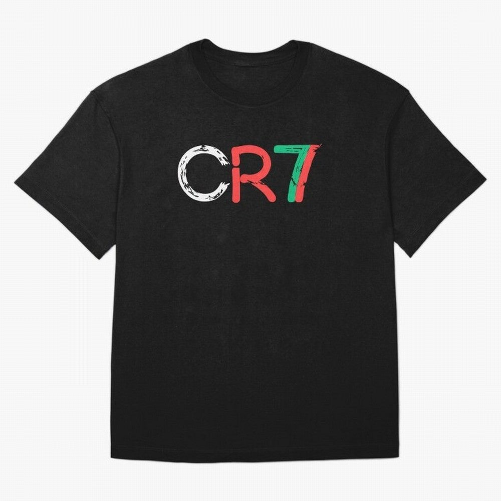 CR7 Portugal Colors Poster For Football Fans, Gift For Soccer Lovers Oversized T-Shirt Bring a Vintage Feel to FIFA World Cup 2026 Spirit, Featuring France and Portugal, Messi, CR7 and Mbappe, Football History, Final Match Energy, Crowd Noise and