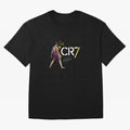 Cr7 Cristiano Ronaldo Signature Classic Oversized T-Shirt Show Support during Global Football Passion for FIFA World Cup 2026, Driven by Cristiano Ronaldo, Argentina and Brazil, Championship Spirit, Famous Goals, Roaring Crowds and International