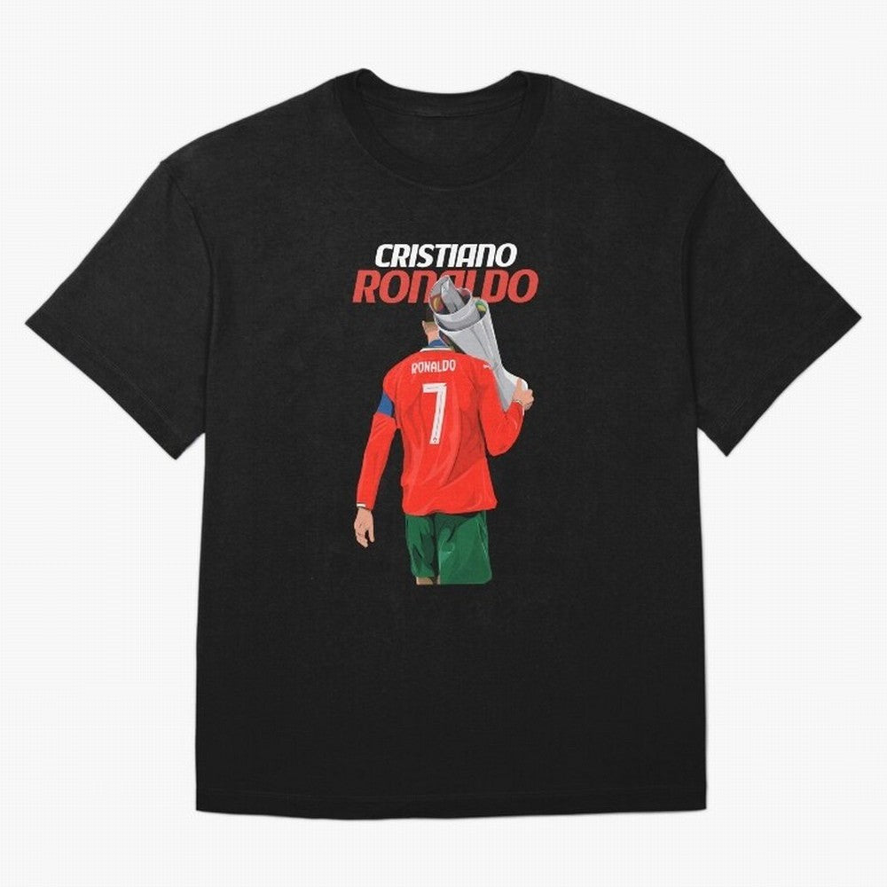 Cristiano Ronaldo Win Oversized T-Shirt Celebrate the Magic of the FIFA World Cup 2026 Group Stage Journey through Messi and Cristiano Ronaldo Highlights, Argentina, France and Brazil Pride, Championship Spirit, Famous Goals, Roaring Crowds and
