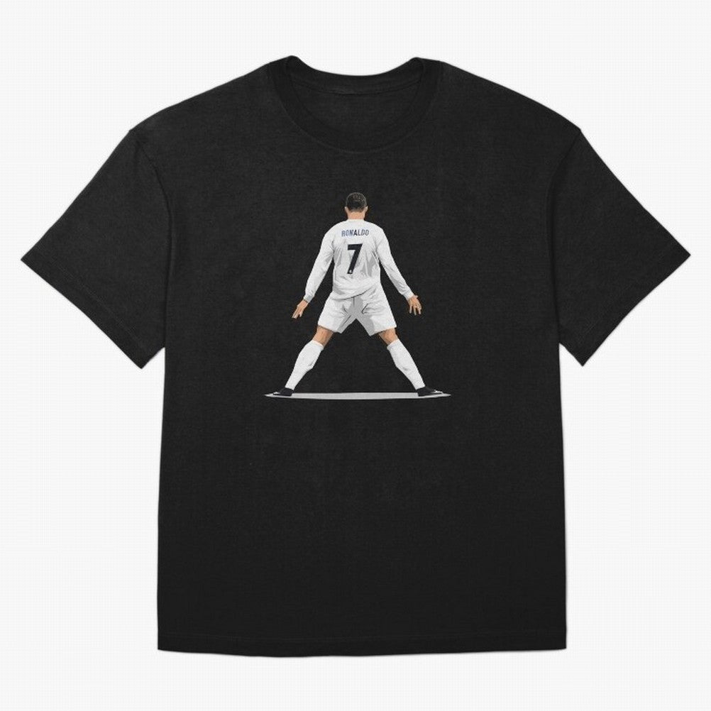 Cristiano Ronaldo Oversized T-Shirt Get Ready for FIFA World Cup 2026 USA Canada Mexico Capturing Messi, France Energy, Worldwide Fan Energy, Dramatic Goals, Stadium Lights and Championship Celebrations; Great for Watch Parties, Sports Bars, Family