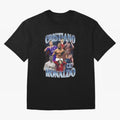 CR7 Oversized T-Shirt Elevate Match Day Hype around FIFA World Cup 2026 Group Stage, Haaland, Argentina and Brazil, Stadium Memories, Football Loyalty, International Chants and Championship Tradition; Great for Watch Parties, Sports Bars, Family