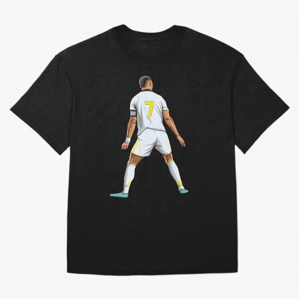 Cristiano Ronaldo Oversized T-Shirt Capture Stadium Memories from FIFA World Cup 2026 for Fans of Messi, Neymar and Mbappe and Germany, Bringing Supporter Pride, Iconic Celebrations, Legendary Names and Global Match Day Energy; Perfect for