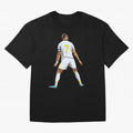 Cristiano Ronaldo Oversized T-Shirt Capture Stadium Memories from FIFA World Cup 2026 for Fans of Messi, Neymar and Mbappe and Germany, Bringing Supporter Pride, Iconic Celebrations, Legendary Names and Global Match Day Energy; Perfect for