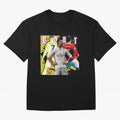 Cristiano Ronaldo ¨C The GOAT Era Tribute Oversized T-Shirt Represent the FIFA World Cup 2026 Group Stage Journey through Haaland and Mbappe Highlights, Germany Pride, Stadium Memories, Football Loyalty, International Chants and Championship