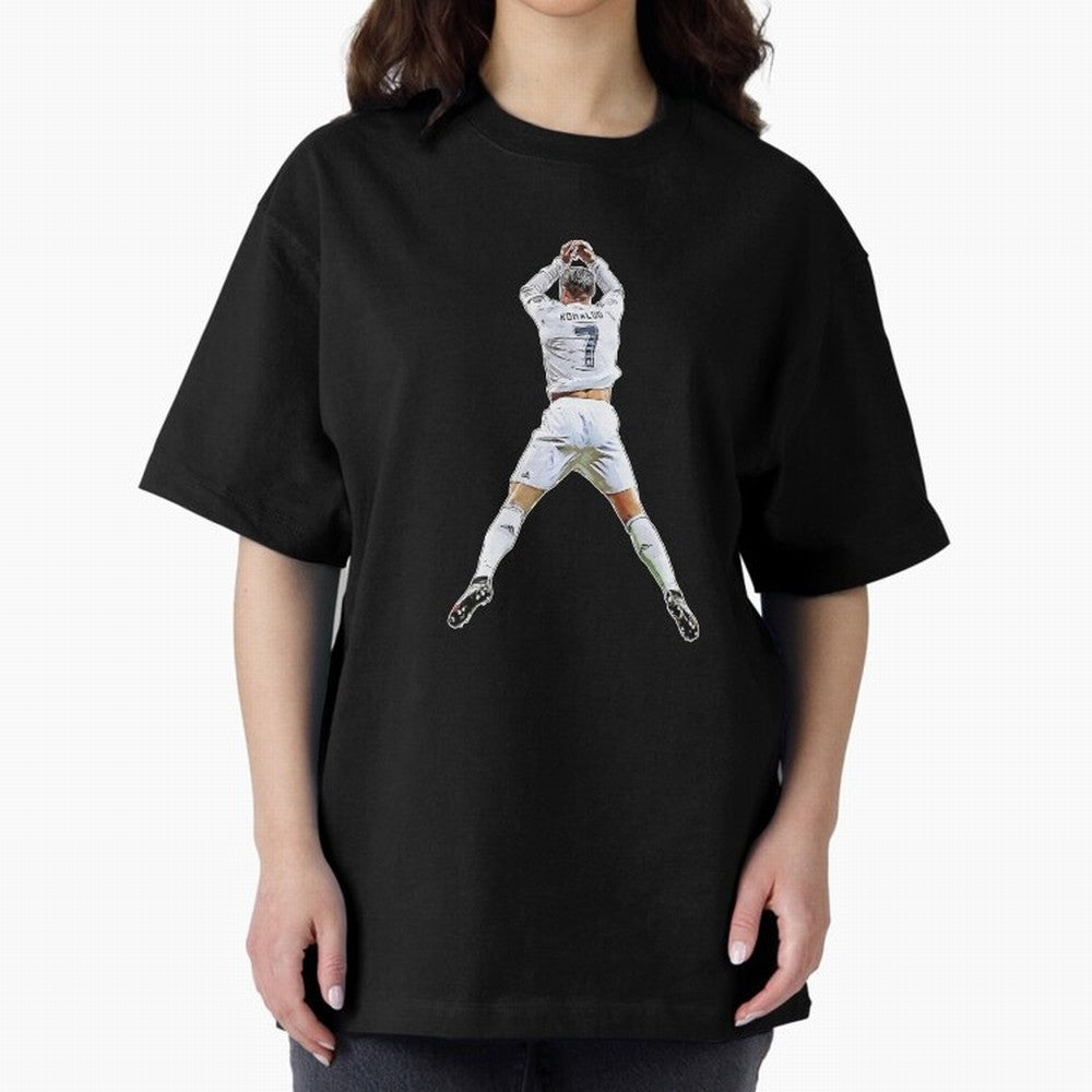 Siuuuu Oversized T-Shirt Back Your Heroes with the FIFA World Cup 2026 Journey through Messi, Neymar and Mbappe Highlights, Netherlands Pride, Supporter Pride, Iconic Celebrations, Legendary Names and Global Match Day Energy; Ideal for Football
