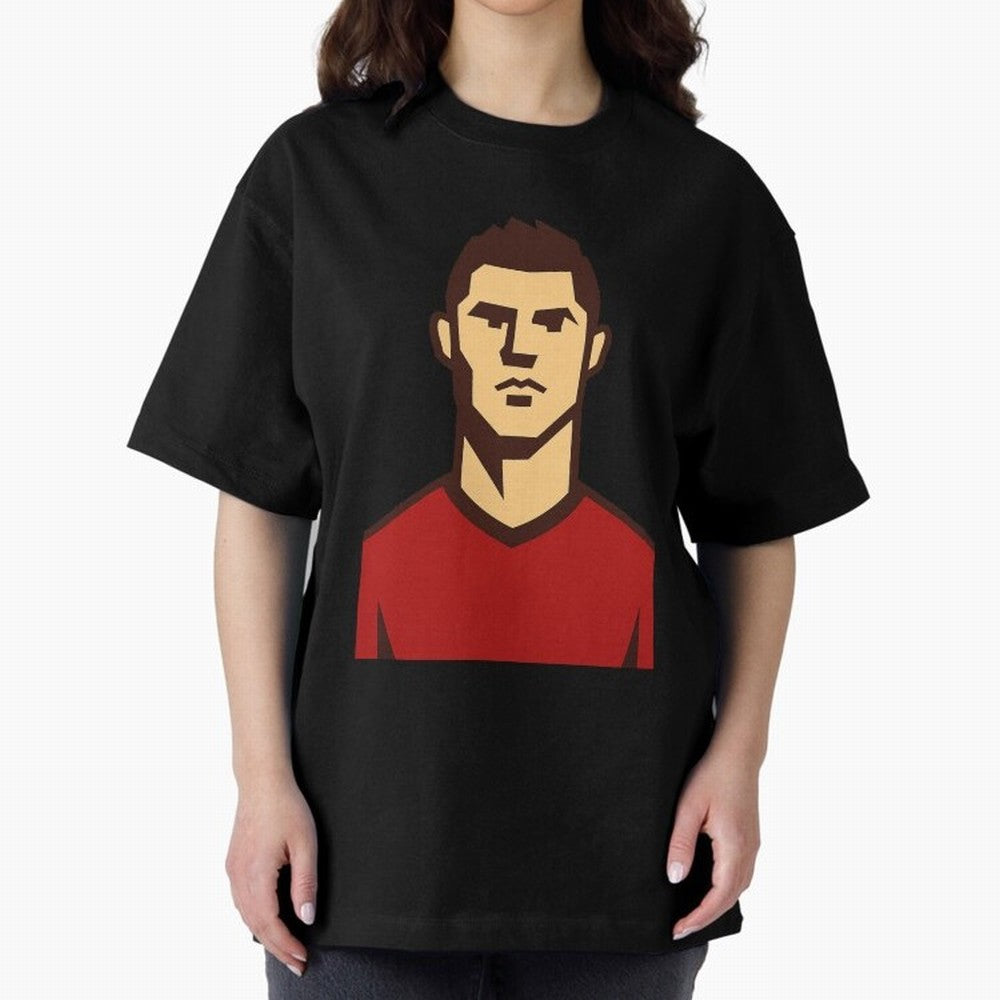 cristiano 2 Oversized T-Shirt Celebrate Rivalries and Pride in the FIFA World Cup 2026 USA Canada Mexico Journey through Haaland and Mbappe Highlights, Argentina Pride, Game Day Rituals, Football Legends, Country Pride and the Road to the Final;