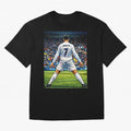 CR7 Oversized T-Shirt Make Memories around Global Football Passion for FIFA World Cup 2026 Group Stage, Connected to CR7 and Messi, France, Football Passion, Legendary Performances, Festival Vibes and Supporter Community; Perfect for Supporters Who
