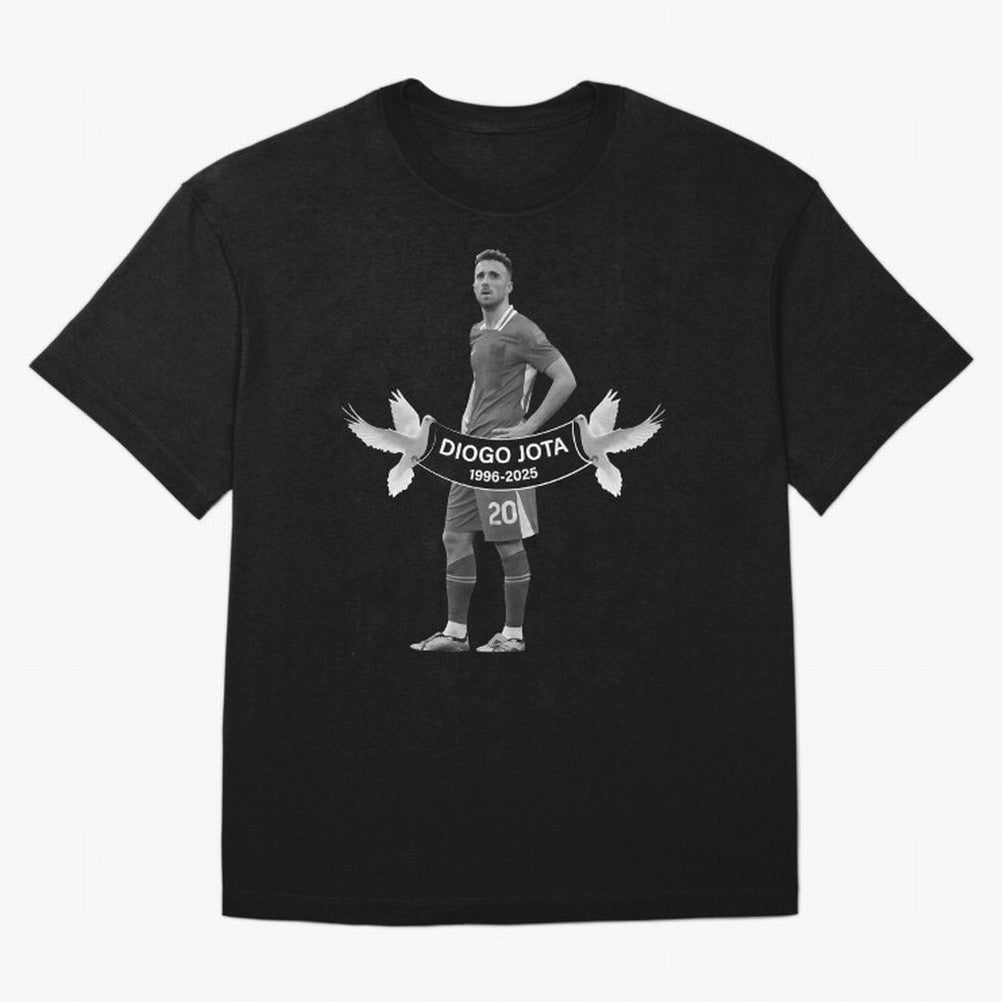 Diogo Jota Oversized T-Shirt Fuel Match Day Hype around FIFA World Cup 2026 USA Canada Mexico, Neymar, Spain and Netherlands, Sports Nostalgia, International Competition, Famous Players and Unforgettable Victories; Created for Match Day Parties,