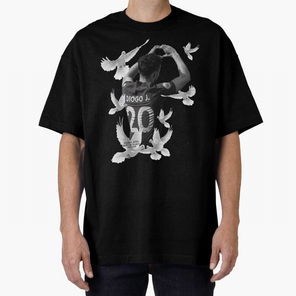 Diogo Jota rest in peace Oversized T-Shirt Make Game Day About FIFA World Cup 2026 Group Stage Centered on Mbappe and Neymar, Spain Energy, Football Passion, Legendary Performances, Festival Vibes and Supporter Community; Made for Collectors Who