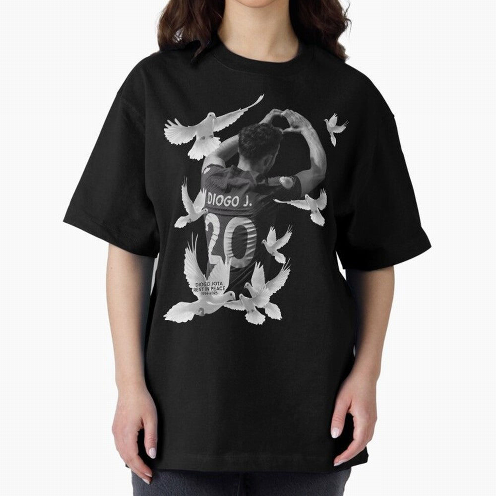 Diogo Jota rest in peace Oversized T-Shirt Make Game Day About FIFA World Cup 2026 Group Stage Centered on Mbappe and Neymar, Spain Energy, Football Passion, Legendary Performances, Festival Vibes and Supporter Community; Made for Collectors Who