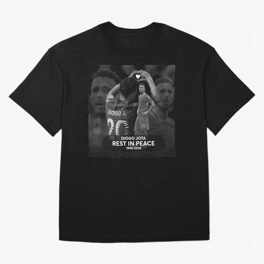 Diogo Jota rest in peace Oversized T-Shirt Support Your Favorite Stars during Global Football Passion for FIFA World Cup 2026, Centered on Mbappe, Brazil, Portugal and Argentina, Global Supporter Spirit, Legendary Goals, National Colors and
