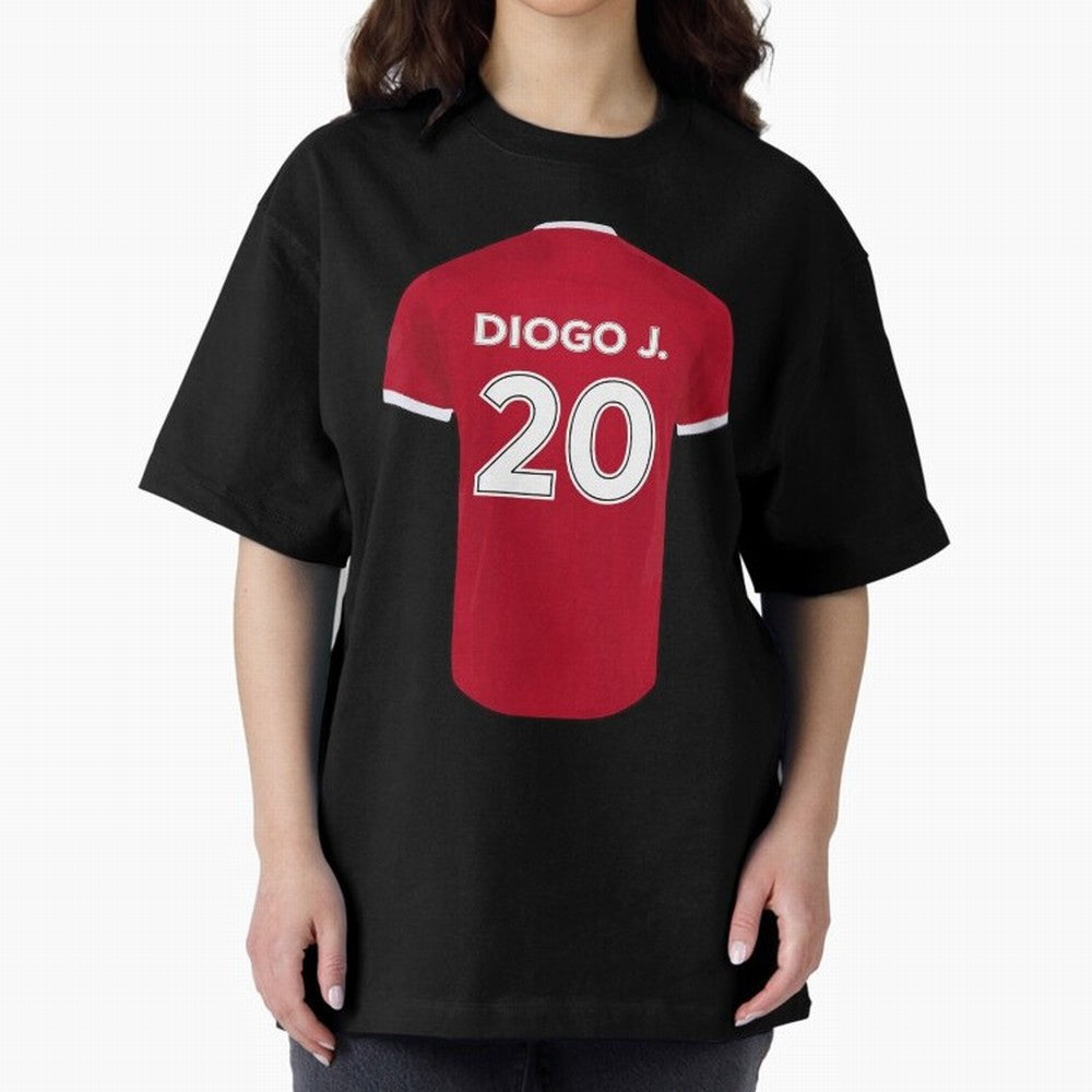 Diogo Jota jersey Oversized T-Shirt Embrace FIFA World Cup 2026 Group Stage Built around Messi, Neymar and Mbappe, Portugal Energy, Stadium Memories, Football Loyalty, International Chants and Championship Tradition; Perfect for Fans, Collectors,