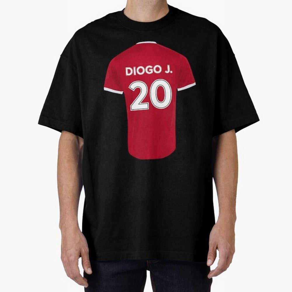 Diogo Jota jersey Oversized T-Shirt Embrace FIFA World Cup 2026 Group Stage Built around Messi, Neymar and Mbappe, Portugal Energy, Stadium Memories, Football Loyalty, International Chants and Championship Tradition; Perfect for Fans, Collectors,
