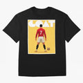Cristiano Ronaldo Men's CR7 Football Jersey | Real Madrid GOAT Portugal Sports Shirt Fan Gift Oversized T-Shirt Feel the Trophy Chase of Global Football Passion for FIFA World Cup 2026 USA Canada Mexico, Filled with Cristiano Ronaldo, Spain and