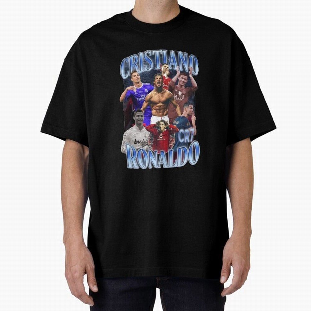 Cristiano Ronaldo GOAT Oversized T-Shirt Bring World Football Passion into the FIFA World Cup 2026 USA Canada Mexico Journey through CR7 Highlights, England Pride, Champion Mindset, Group Stage Buzz, Knockout Tension and Passionate Fan Culture;