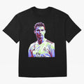 Ronaldo - retro Oversized T-Shirt Refresh Global Football Passion for FIFA World Cup 2026 USA Canada Mexico, Made for CR7 and Messi, Spain and Netherlands, Vintage Soccer Flavor, Modern Football Stars, National Flags and Final Night Emotion;