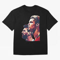ronaldo and messi - Goat Oversized T-Shirt Celebrate Supporters United by Global Football Passion for FIFA World Cup 2026, with Haaland and Mbappe, England and Germany, Sports Nostalgia, International Competition, Famous Players and Unforgettable