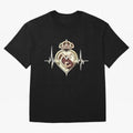 Royal Pride: Greatness Written in White Oversized T-Shirt Show Support during Global Football Passion for FIFA World Cup 2026 USA Canada Mexico, Driven by Mbappe, Portugal, Supporter Pride, Iconic Celebrations, Legendary Names and Global Match Day