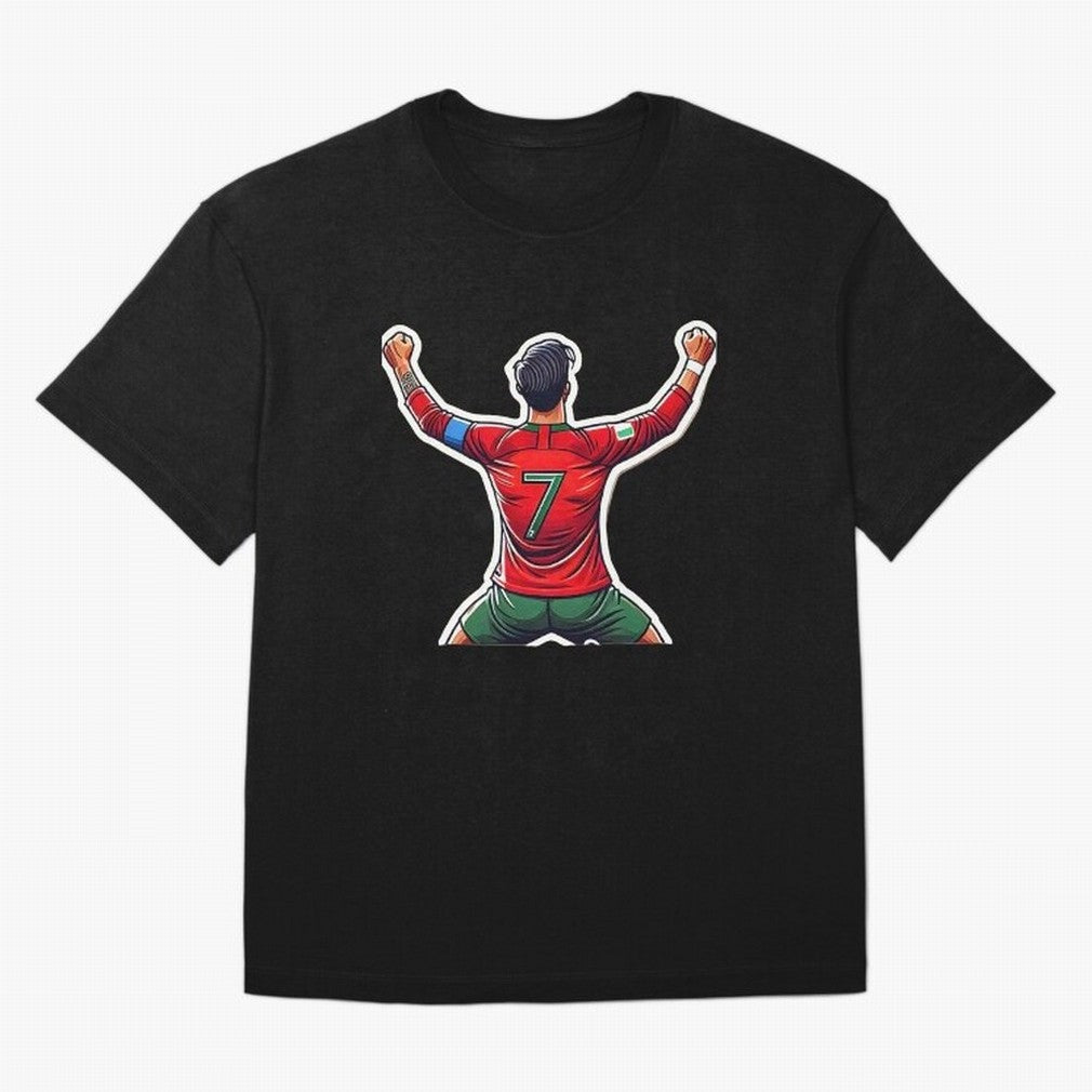 Ronaldo 7 Oversized T-Shirt Relive the FIFA World Cup 2026 Journey through Messi and Cristiano Ronaldo Highlights, Argentina, France and Brazil Pride, Stadium Chants, National Pride, Trophy Dreams and Unforgettable Football Memories; Ideal for Fans