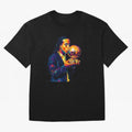 Ronaldinho Wpap Art Oversized T-Shirt Elevate FIFA World Cup 2026 Group Stage Celebrating Cristiano Ronaldo, Argentina and Brazil Energy, Supporter Pride, Iconic Celebrations, Legendary Names and Global Match Day Energy; Great for Watch Parties,