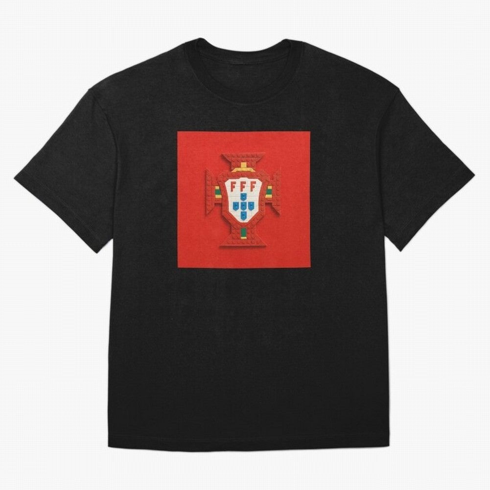 Portugal Blocks Oversized T-Shirt Refresh FIFA World Cup 2026 Group Stage Made for Neymar, England, France and Netherlands Energy, Football History, Final Match Energy, Crowd Noise and Once in a Lifetime Moments; Ideal for Passionate Fans Who Love
