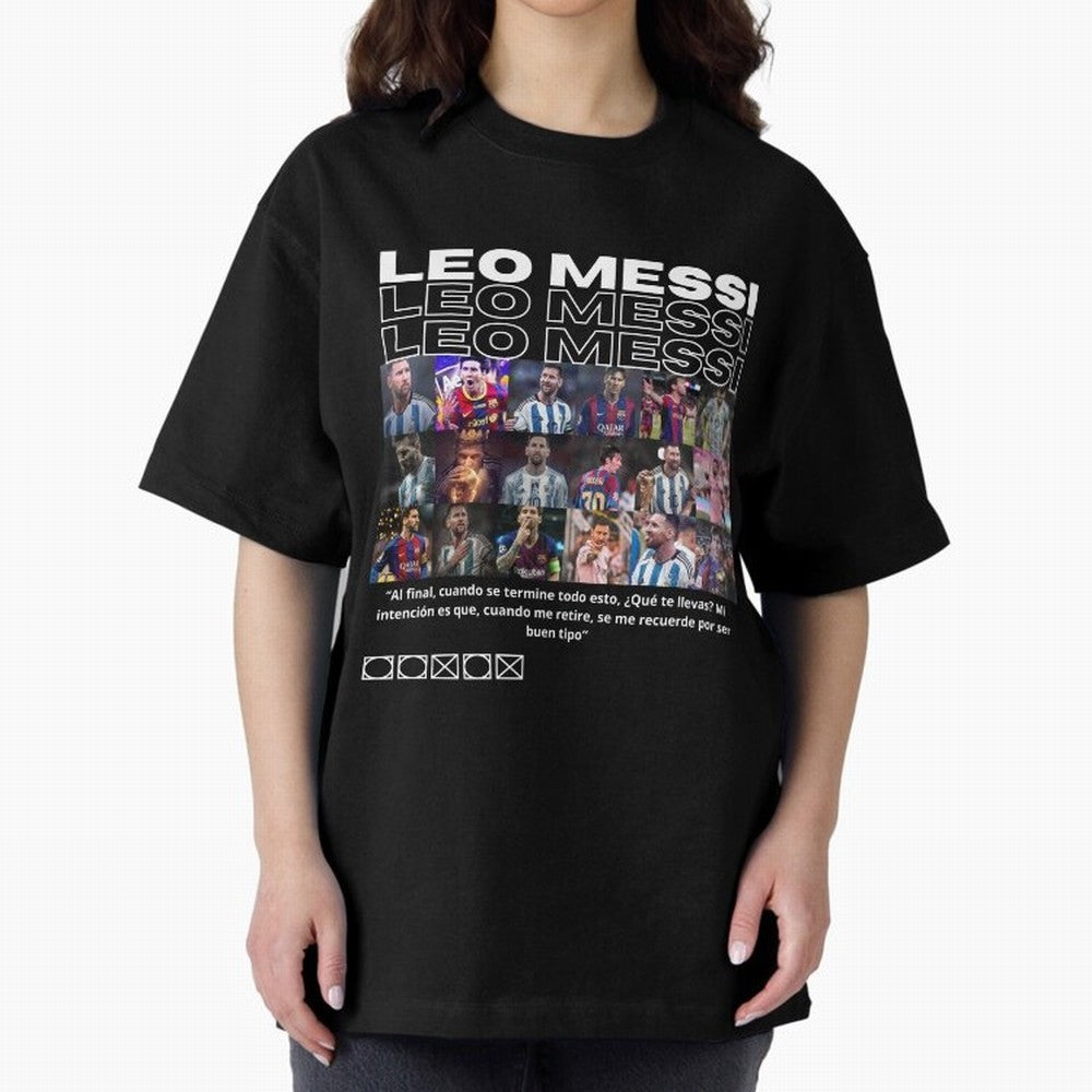 Leo Messi design Oversized T-Shirt Upgrade Global Football Passion for FIFA World Cup 2026 Group Stage, Built around Cristiano Ronaldo, Haaland and CR7, Germany, Stadium Memories, Football Loyalty, International Chants and Championship Tradition;