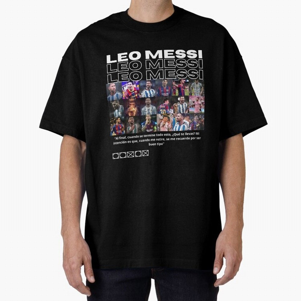 Leo Messi design Oversized T-Shirt Upgrade Global Football Passion for FIFA World Cup 2026 Group Stage, Built around Cristiano Ronaldo, Haaland and CR7, Germany, Stadium Memories, Football Loyalty, International Chants and Championship Tradition;
