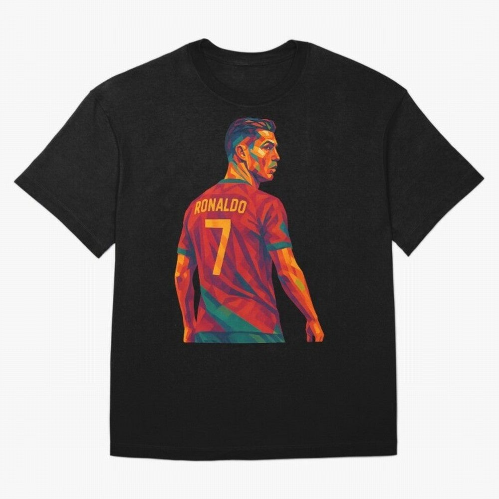 Cristiano Ronaldo Oversized T-Shirt Cheer for FIFA World Cup 2026 Group Stage for Fans of Haaland and Brazil, Portugal and Argentina, Bringing Football History, Final Match Energy, Crowd Noise and Once in a Lifetime Moments; Created for Match Day