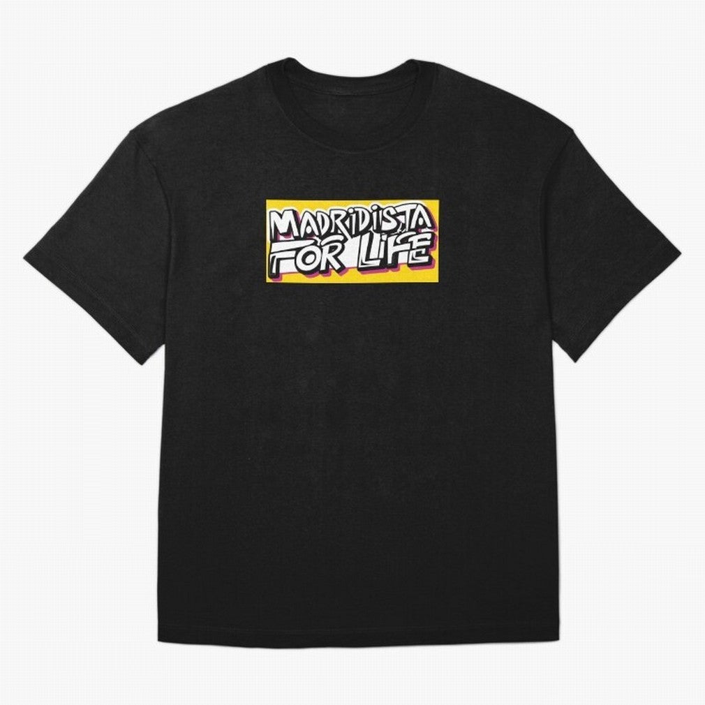 Madridista for Life Oversized T-Shirt Bring Stadium Energy to FIFA World Cup 2026 for Fans of Cristiano Ronaldo and England, Bringing Football Passion, Legendary Performances, Festival Vibes and Supporter Community; Perfect for Supporters Who Want