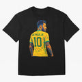 Neymar Jr Oversized T-Shirt Bring Stadium Energy to Global Football Passion for FIFA World Cup 2026 USA Canada Mexico, Made for Messi, Neymar and Mbappe, Netherlands, Goal Celebration Energy, Supporter Heritage, Football Icons and Worldwide