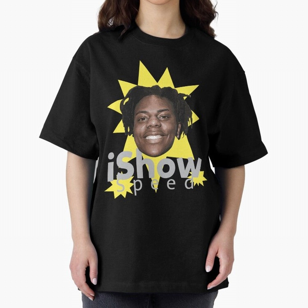 Ishowspeed Oversized T-Shirt Show Match Day Excitement for FIFA World Cup 2026 USA Canada Mexico Spirit, Centered on Spain and Netherlands, Mbappe and Neymar, Classic Soccer Heritage, Championship Pressure, Fan Loyalty and International Pride;