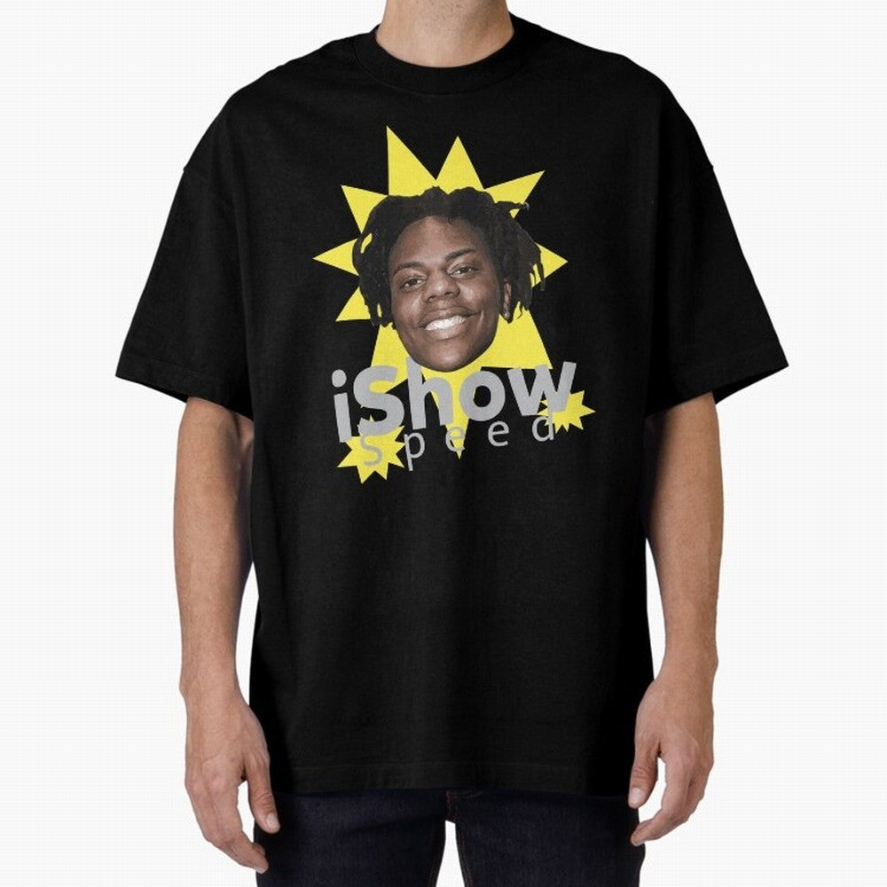 Ishowspeed Oversized T-Shirt Show Match Day Excitement for FIFA World Cup 2026 USA Canada Mexico Spirit, Centered on Spain and Netherlands, Mbappe and Neymar, Classic Soccer Heritage, Championship Pressure, Fan Loyalty and International Pride;