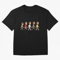 Ronaldo Evolution Sticker ¨C Cartoon Football Art from Sporting to Al-Nassr Oversized T-Shirt Bring Legendary Rivalry Energy to FIFA World Cup 2026 USA Canada Mexico Spirit, Filled with Portugal, Spain and Germany, CR7 and Messi, Football Festival