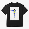 Cristiano Ronaldo Al Nassr Football Oversized T-Shirt Represent the Passion of FIFA World Cup 2026 USA Canada Mexico Spirit, Driven by France, Messi, Football History, Final Match Energy, Crowd Noise and Once in a Lifetime Moments; Perfect for