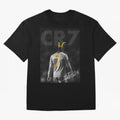 CR7 The Goat Poster Oversized T-Shirt Enjoy the Biggest Football Party of FIFA World Cup 2026 Celebrating Haaland and Mbappe, Portugal Energy, Football Festival Excitement, Trophy Ambitions, Country Rivalries and Star Player Buzz; Created for Match