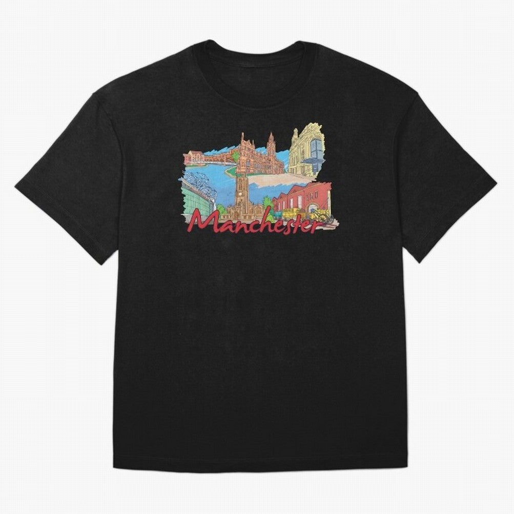 Manchester Oversized T-Shirt Follow Every Goal of the FIFA World Cup 2026 Group Stage Journey through Neymar Highlights, Argentina, France and Brazil Pride, Match Day Excitement, Supporter Culture, Golden Goals and Global Football Passion; Ideal