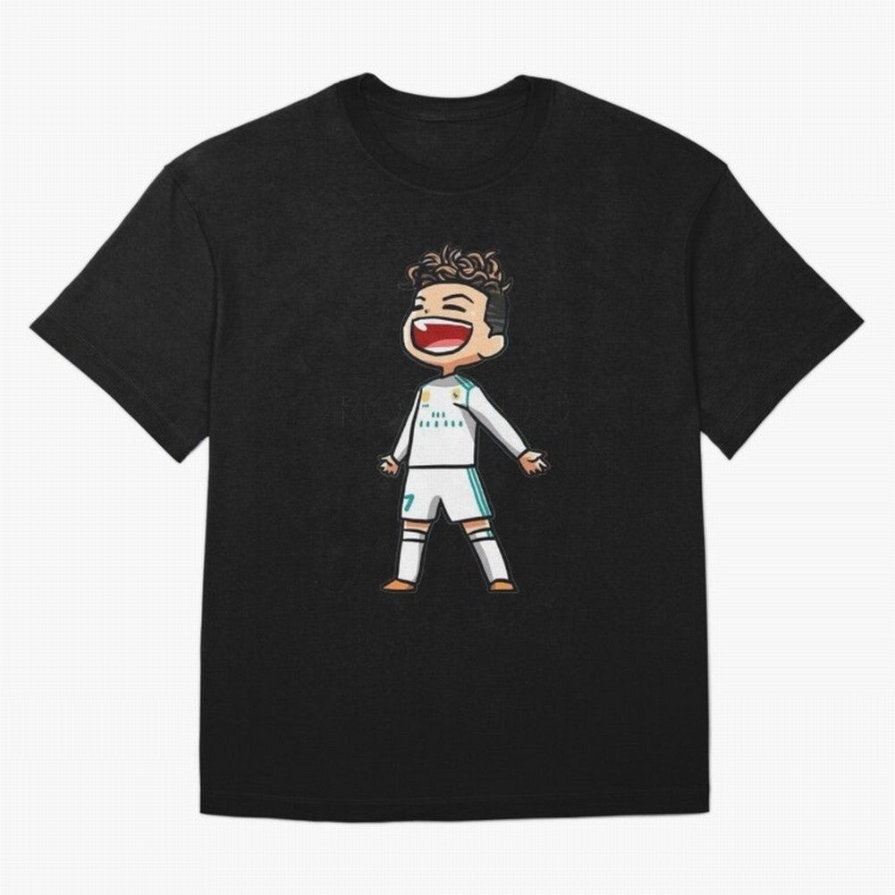 RONALDO Oversized T-Shirt Celebrate the Road through Global Football Passion for FIFA World Cup 2026 Group Stage, Capturing Neymar, Haaland and Cristiano Ronaldo, England and Germany, Football History, Final Match Energy, Crowd Noise and Once in a