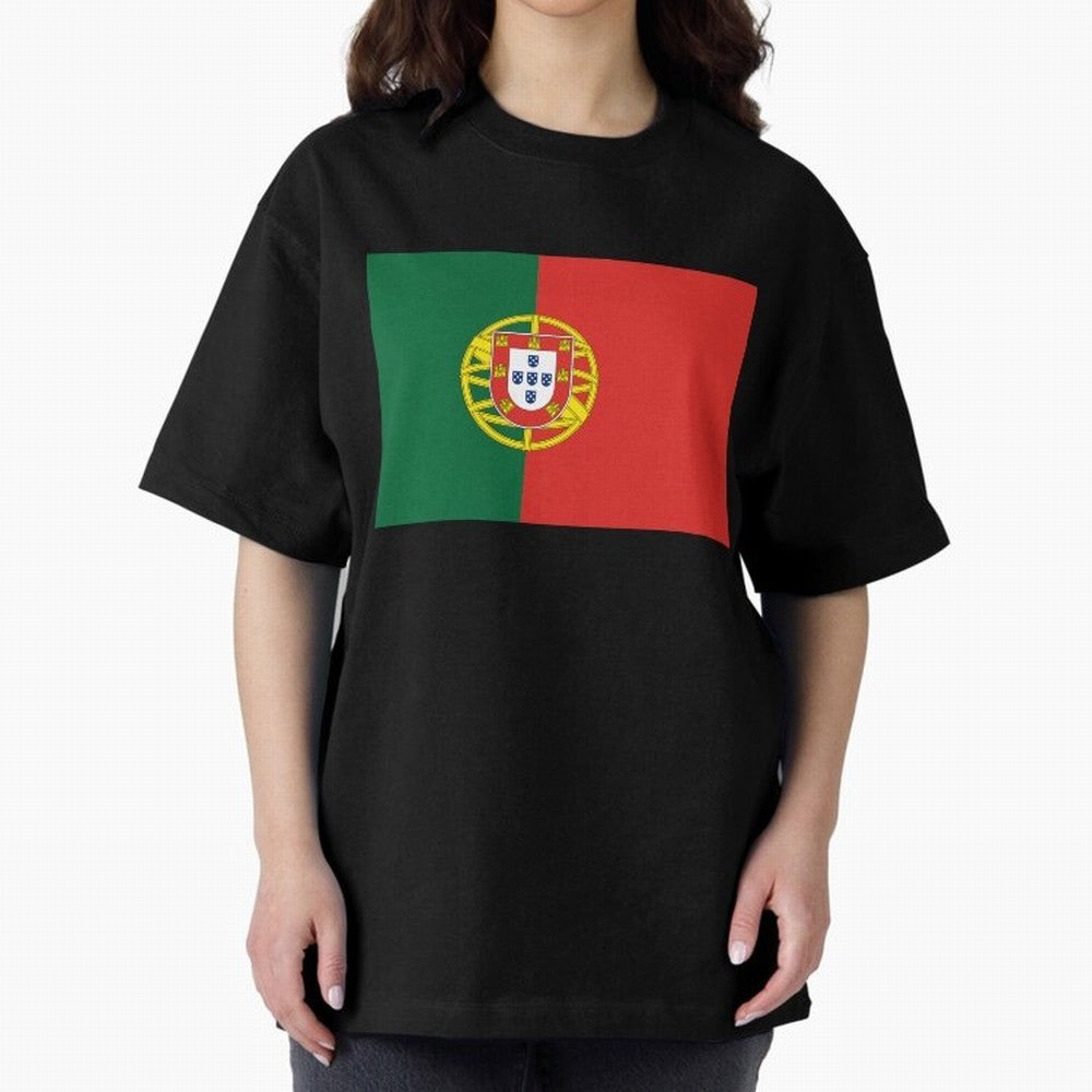 Portugal Flag Oversized T-Shirt Make Game Day About FIFA World Cup 2026 USA Canada Mexico for Fans of Messi, Neymar and Mbappe and Argentina, Bringing Supporter Pride, Iconic Celebrations, Legendary Names and Global Match Day Energy; Perfect for