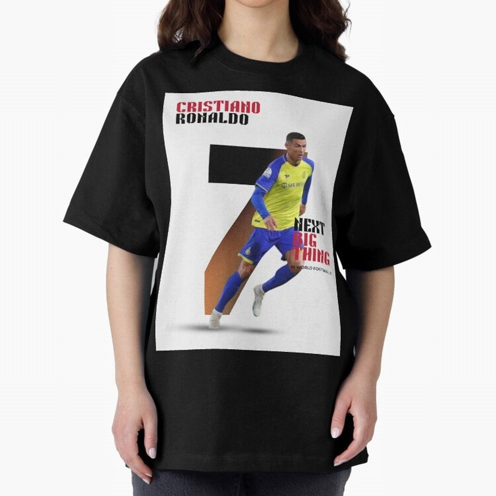 Cristiano Ronaldo (CR7) Oversized T-Shirt Celebrate Global Passion for Match Day Hype around FIFA World Cup 2026 USA Canada Mexico, Messi and Cristiano Ronaldo, Brazil, Stadium Memories, Football Loyalty, International Chants and Championship
