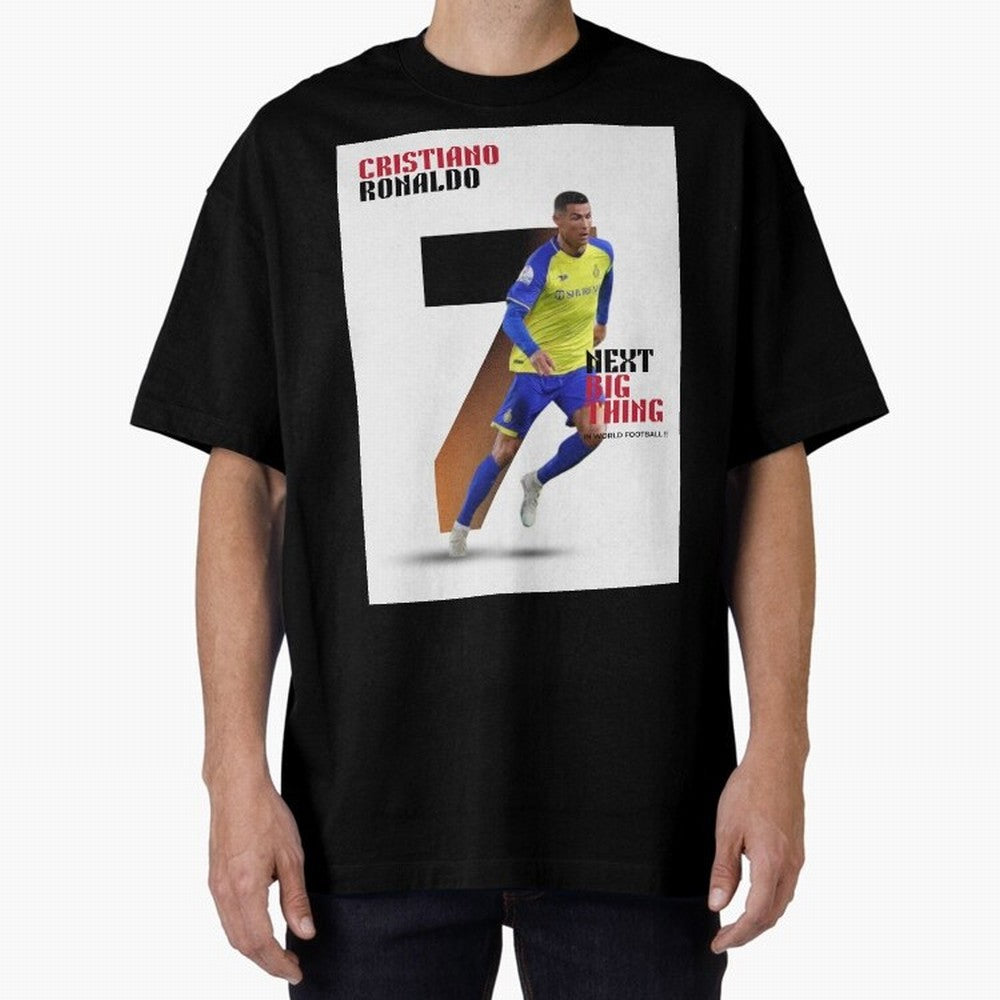 Cristiano Ronaldo (CR7) Oversized T-Shirt Celebrate Global Passion for Match Day Hype around FIFA World Cup 2026 USA Canada Mexico, Messi and Cristiano Ronaldo, Brazil, Stadium Memories, Football Loyalty, International Chants and Championship