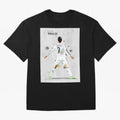 RM Legend Player Ronaldo Oversized T-Shirt Build the FIFA World Cup 2026 Group Stage Journey through Neymar, Haaland and Cristiano Ronaldo Highlights, England Pride, Goal Celebration Energy, Supporter Heritage, Football Icons and Worldwide