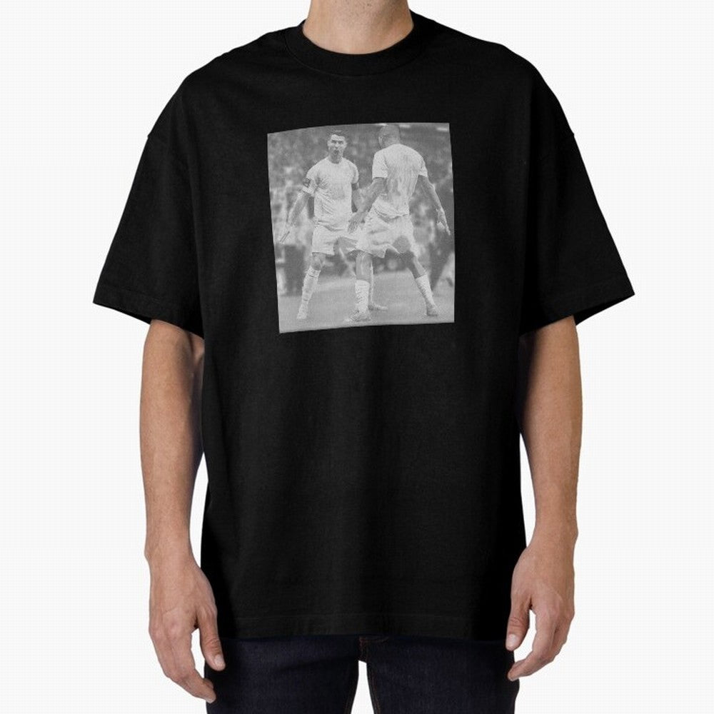 Cristiano Ronaldo Cr7 Oversized T-Shirt Show Championship Spirit for FIFA World Cup 2026 Inspired by Mbappe, Portugal Energy, Fan Favorite Moments, National Team Passion, Big Match Drama and Soccer History; Created for Match Day Parties, Soccer