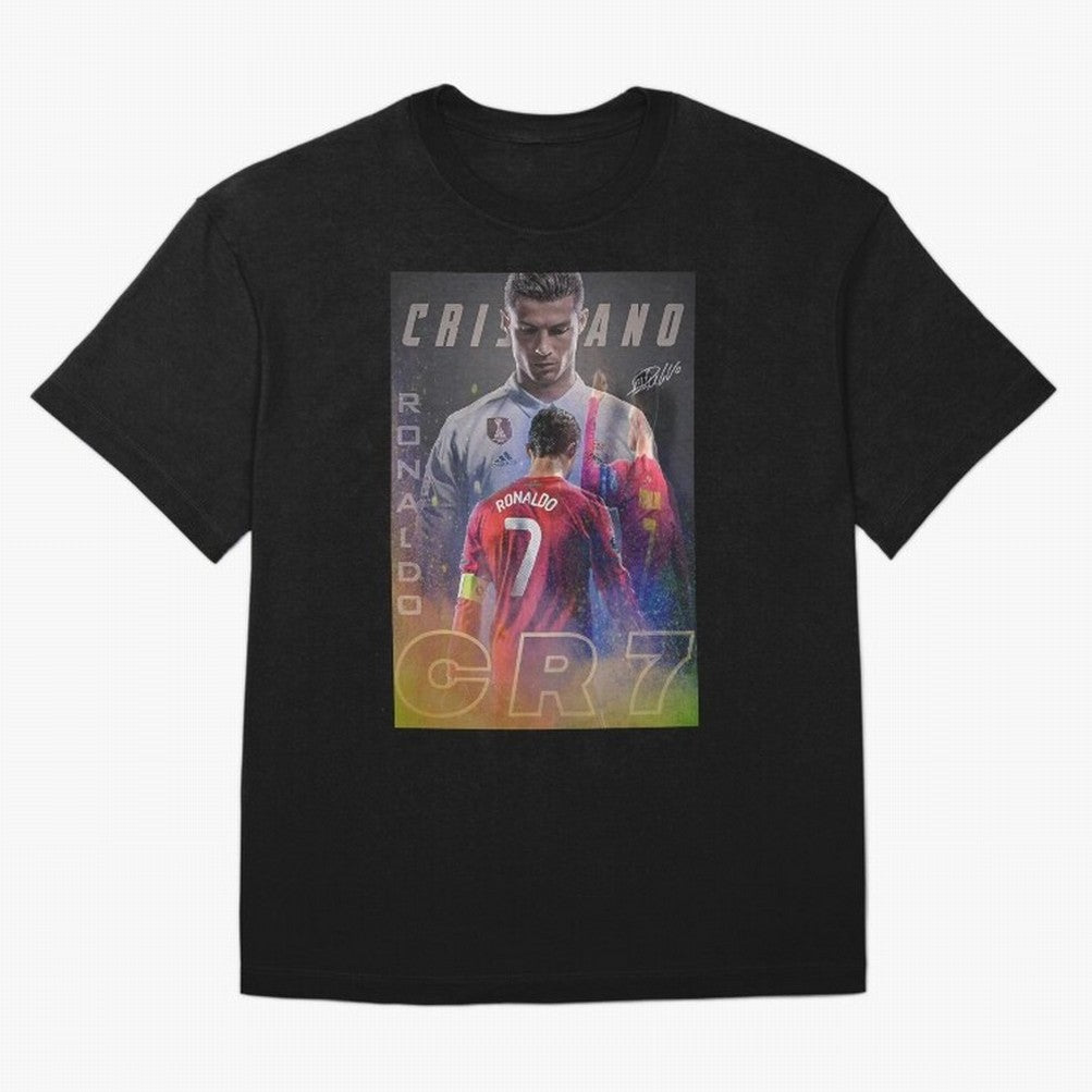 CR7 Oversized T-Shirt Turn Up for the FIFA World Cup 2026 USA Canada Mexico Journey through Mbappe Highlights, Brazil Pride, Stadium Chants, National Pride, Trophy Dreams and Unforgettable Football Memories; Ideal for Fans Who Follow Messi,
