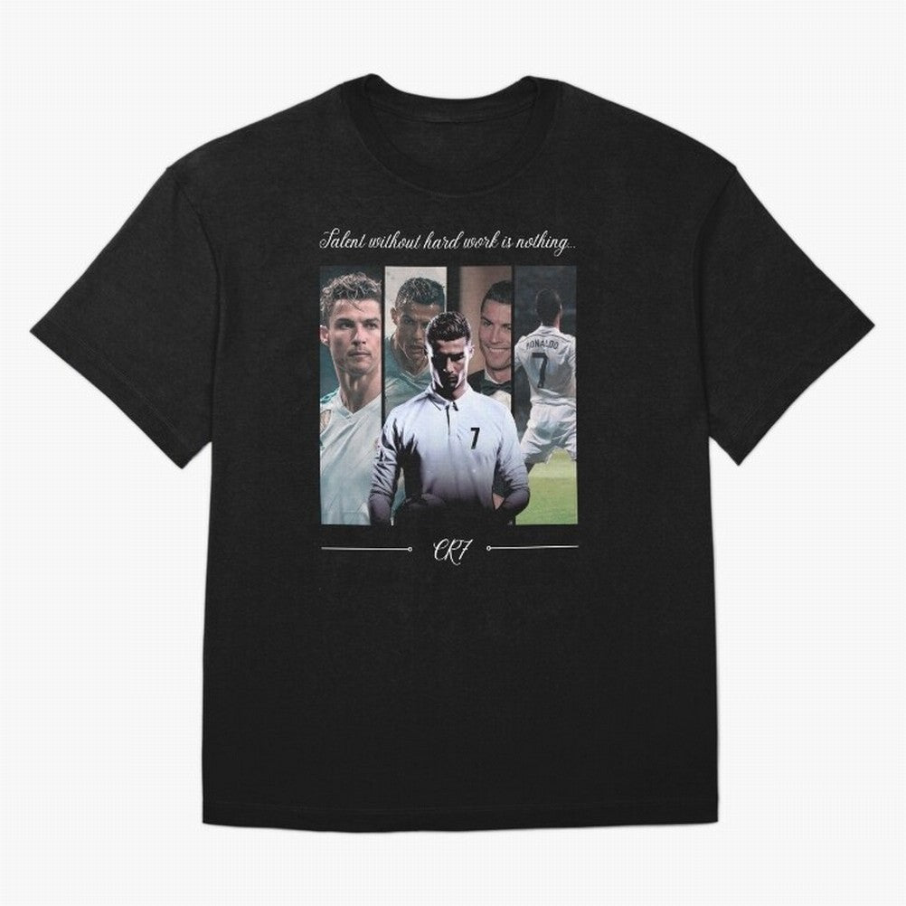 Ronaldo CR7 Oversized T-Shirt Relive Legendary Nights from the FIFA World Cup 2026 Group Stage Journey through Messi, Neymar and Mbappe Highlights, Argentina Pride, Classic Soccer Heritage, Championship Pressure, Fan Loyalty and International