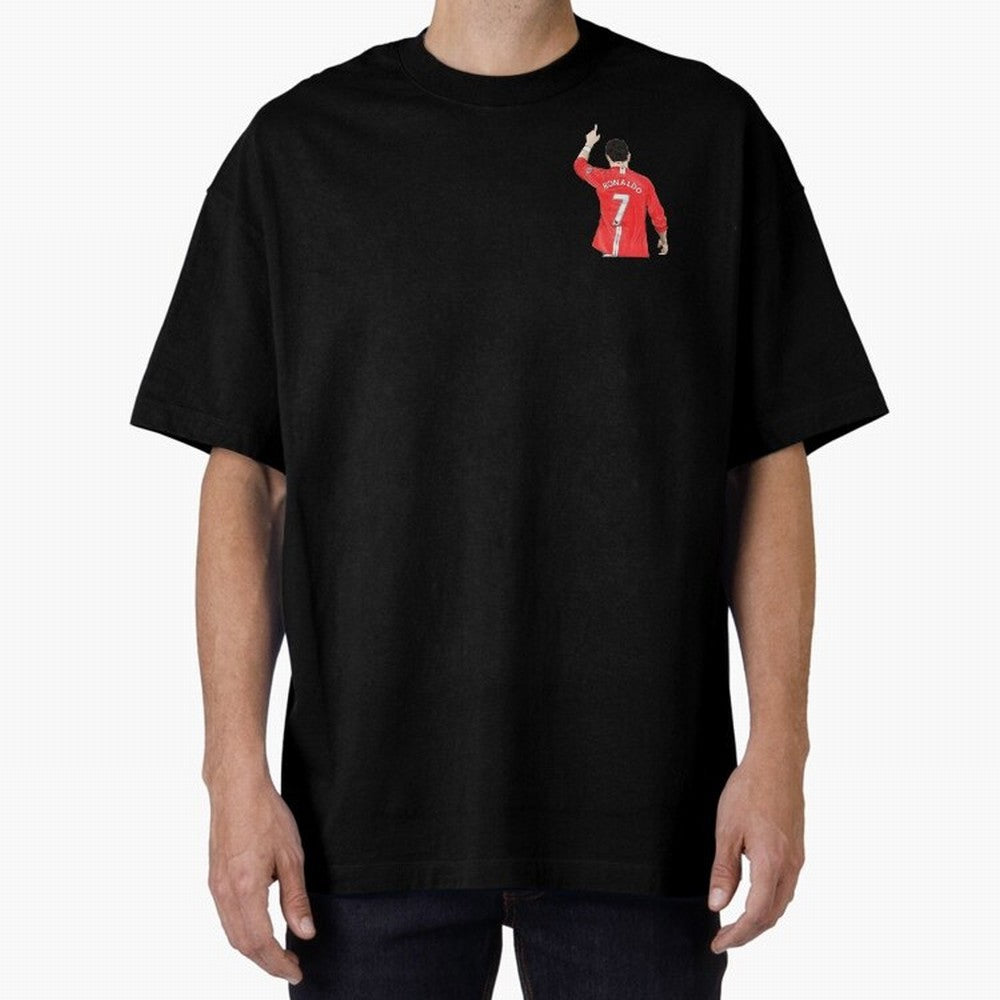 Cristiano Ronaldo CR7 Oversized T-Shirt Support the Legends of Global Football Passion for FIFA World Cup 2026 USA Canada Mexico, Highlighting Haaland, England, Supporter Pride, Iconic Celebrations, Legendary Names and Global Match Day Energy;