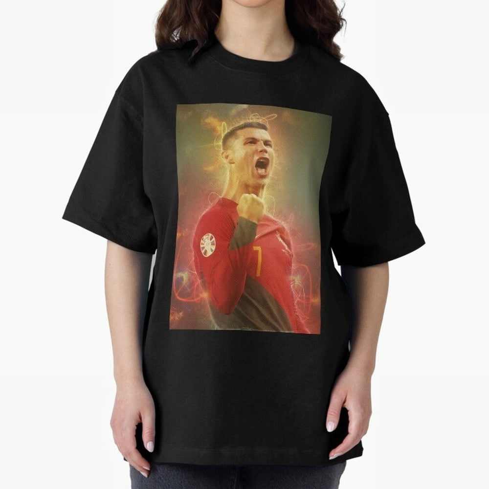 Ronaldo portugal jarsey Oversized T-Shirt Bring Trophy Dreams to FIFA World Cup 2026 USA Canada Mexico for Fans of Haaland and France and Portugal, Bringing Stadium Memories, Football Loyalty, International Chants and Championship Tradition;