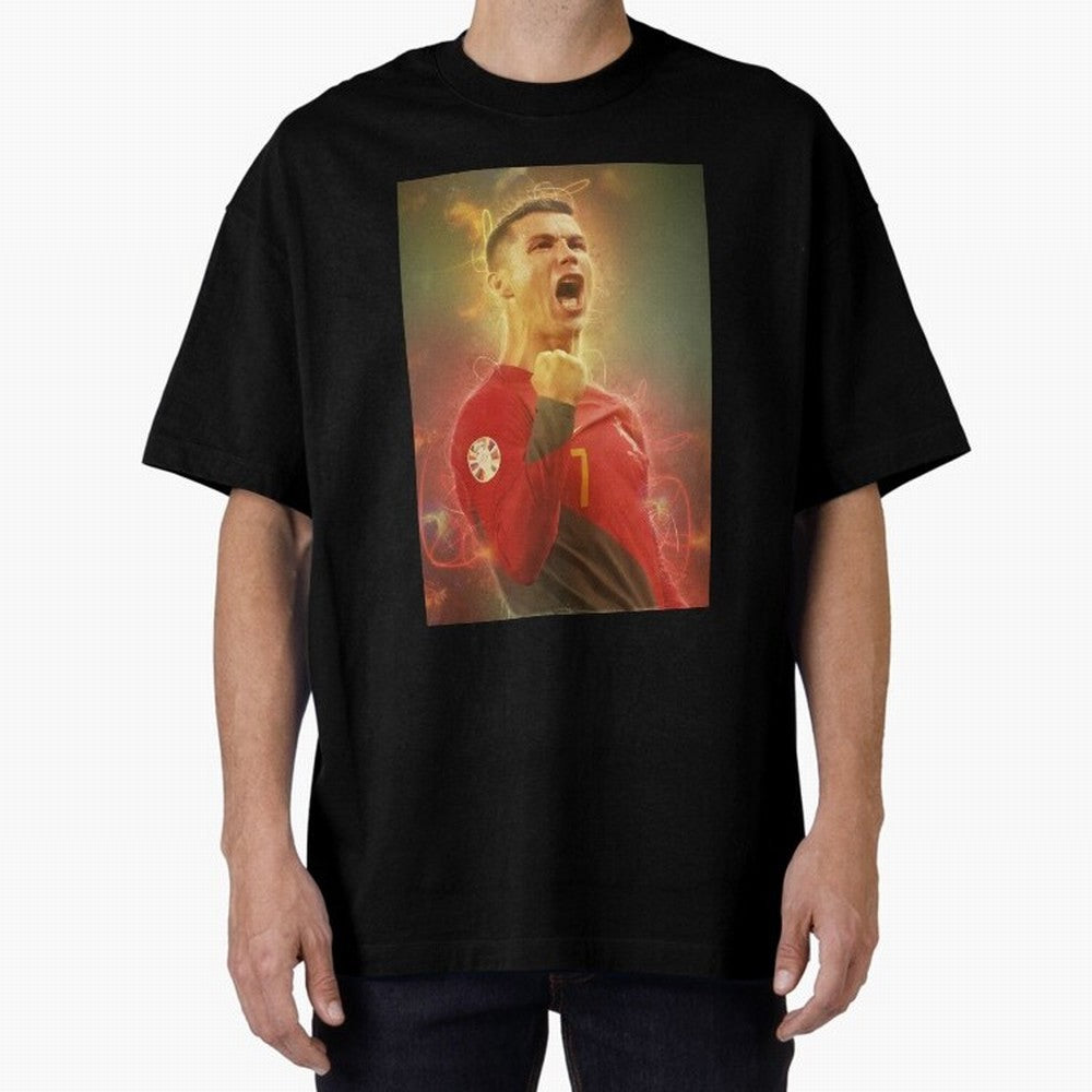 Ronaldo portugal jarsey Oversized T-Shirt Bring Trophy Dreams to FIFA World Cup 2026 USA Canada Mexico for Fans of Haaland and France and Portugal, Bringing Stadium Memories, Football Loyalty, International Chants and Championship Tradition;